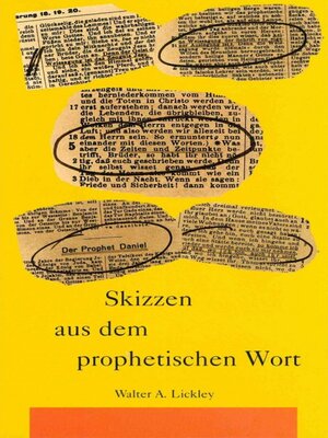 cover image of Skizzen aus dem prophetischen Wort